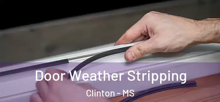 Door Weather Stripping Clinton - MS
