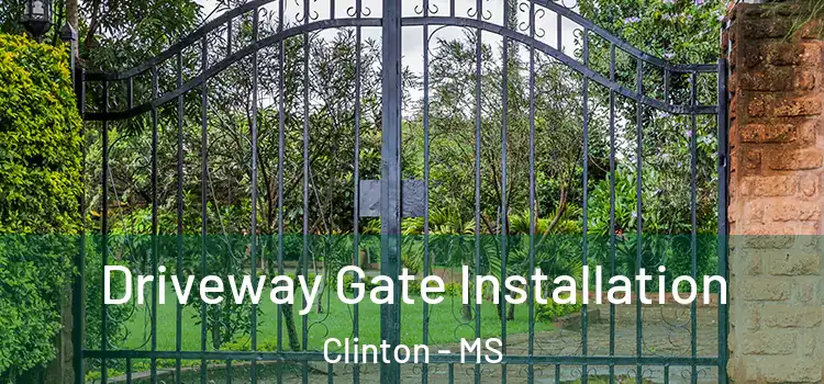 Driveway Gate Installation Clinton - MS