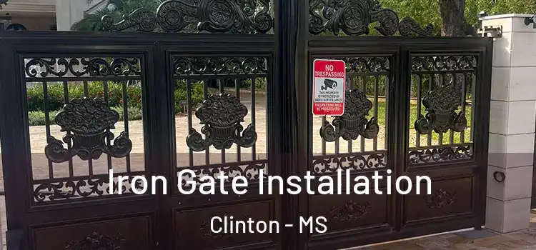 Iron Gate Installation Clinton - MS